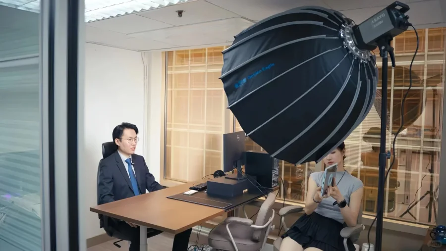宣传片拍摄现场设备